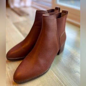 Madewell leather ankle boots-Size 8.5
